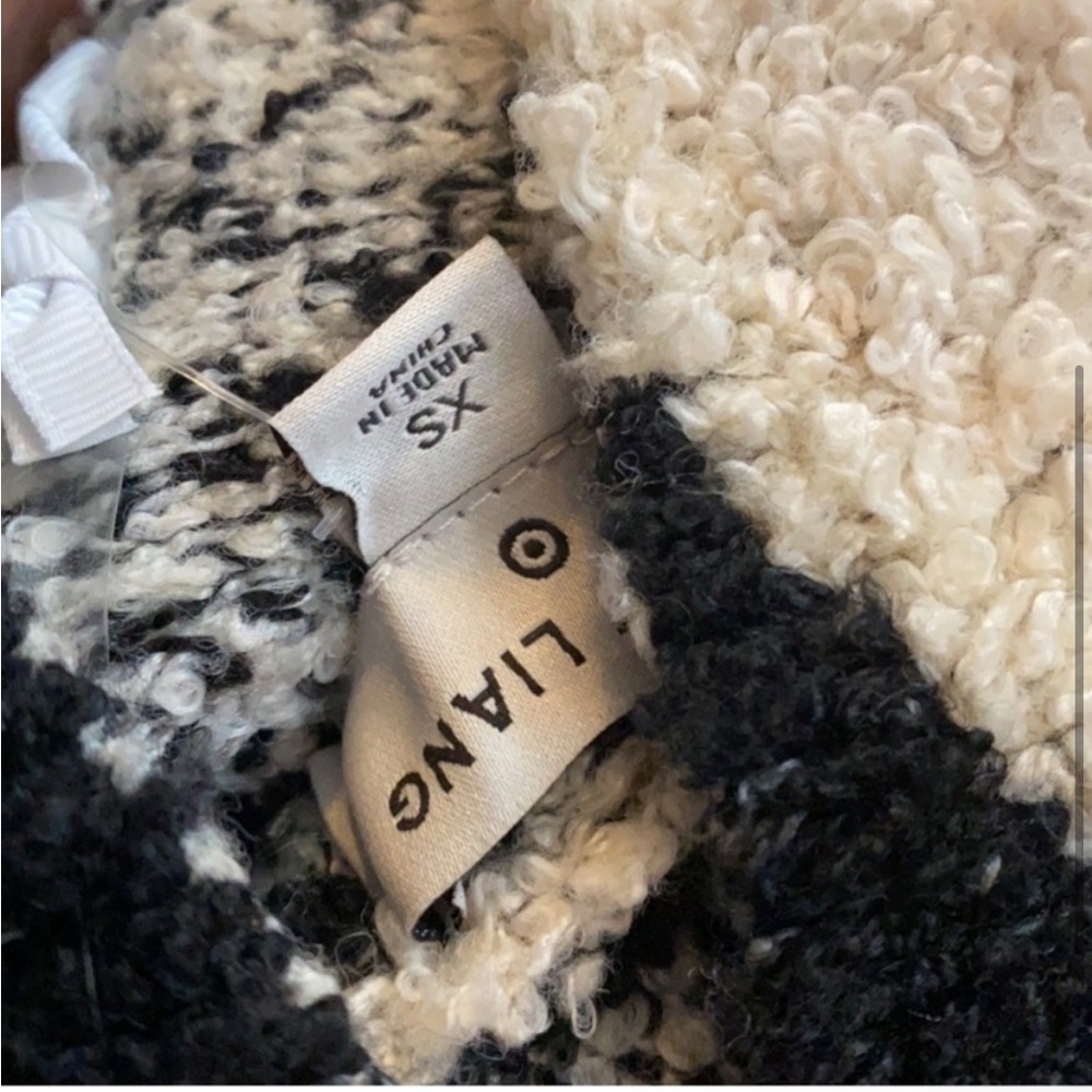 Sandy Liang × Target leopard
print chunky sherpa hoodie Sz XS (oversized) NWT🏷 - Picture 5 of 5